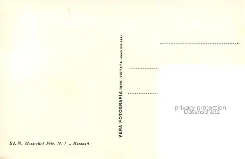 AK / Ansichtskarte Recanati Giardini Pubblici Fontana Recanati