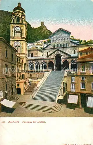 AK / Ansichtskarte Amalfi Facciata del Duomo Amalfi