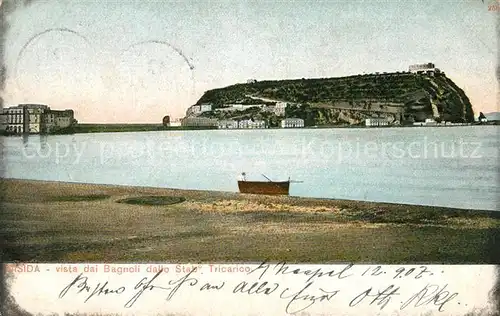 AK / Ansichtskarte Nisida_Napoli Vista dai Bagnoli dallo Stab. Tricarico 