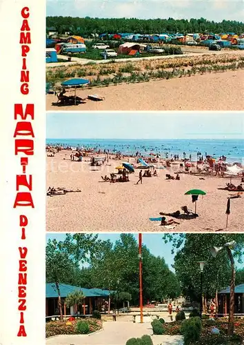 AK / Ansichtskarte Punta_Sabbioni Camping Marina di Venezia Spiaggia Strand Punta Sabbioni