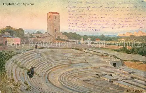 AK / Ansichtskarte Syracus Amphitheater Syracus
