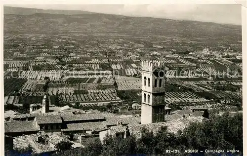 AK / Ansichtskarte Assisi_Umbria Campagna Umbra Assisi Umbria
