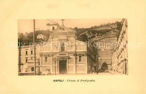 AK / Ansichtskarte Napoli_Neapel Chiesa di Piedigrotta Napoli Neapel