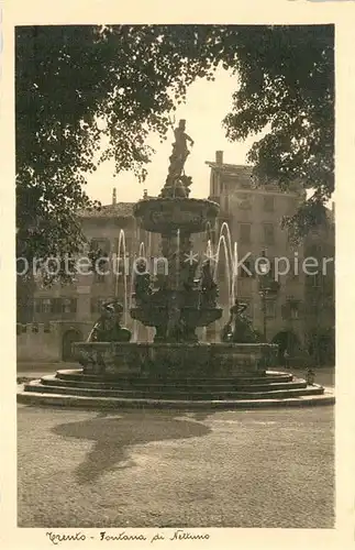 AK / Ansichtskarte Trento Fontanadi Nettuno Trento