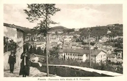 AK / Ansichtskarte Fiesole Panorama dalla strada di San Francesco Fiesole
