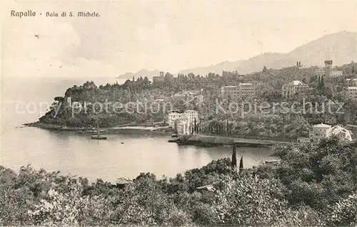 AK / Ansichtskarte Rapallo Baia di San Michele Rapallo