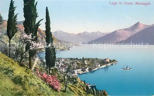 AK / Ansichtskarte Menaggio_Lago_di_Como Panorama Menaggio_Lago_di_Como