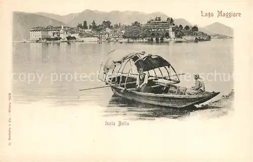 AK / Ansichtskarte Isola_Bella_Lago_Maggiore Panorama Isola_Bella_Lago_Maggiore