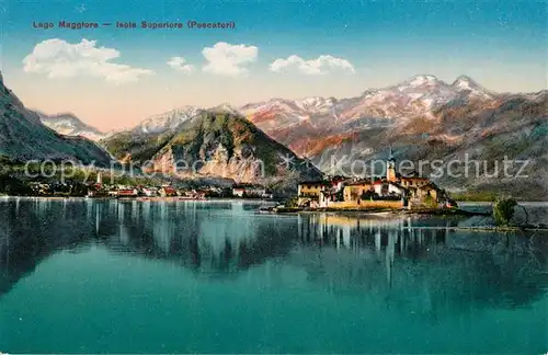 AK / Ansichtskarte Lago_Maggiore Isola Superiore Pescatori Lago Maggiore