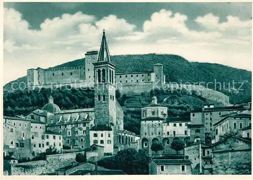 AK / Ansichtskarte Spoleto Panorama  Spoleto