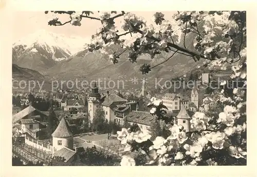 AK / Ansichtskarte Meran_Merano Stadtblick Meran Merano