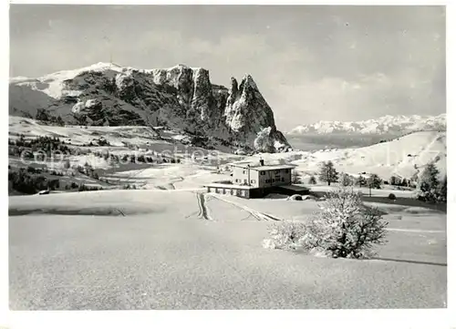 AK / Ansichtskarte Groeden Albergo Rifugio Icaro Alpengasthof Groeden