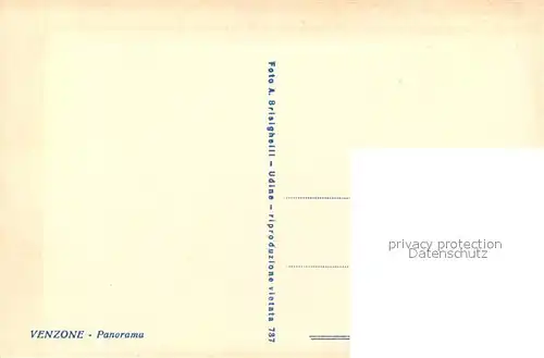 AK / Ansichtskarte Venzone Panorama 