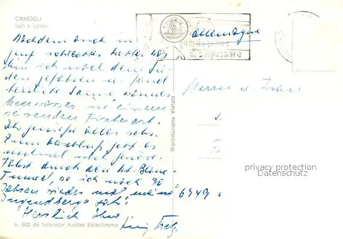 AK / Ansichtskarte Camogli Luci e colori Camogli