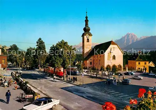 AK / Ansichtskarte Tarvisio Piazza Unita e Monte Mangart Tarvisio