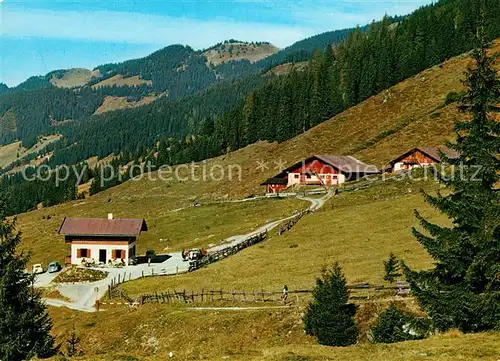 AK / Ansichtskarte Wildschoenau_Tirol Jausenstation Schoenangeralm Wildschoenau Tirol
