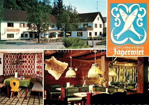 AK / Ansichtskarte Obernberg_Inn Forellengasthof Jaegerwirt Obernberg Inn