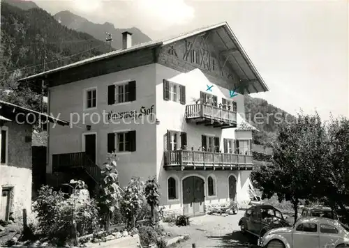 AK / Ansichtskarte Partschins_Merano_Suedtirol Grasweg Hof Partschins_Merano