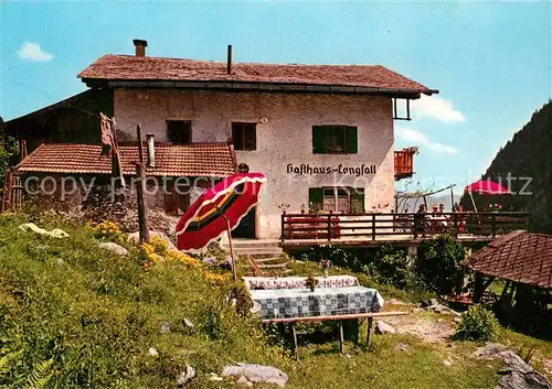 AK / Ansichtskarte Dorf_Tirol Gasthaus Longfall Dorf_Tirol