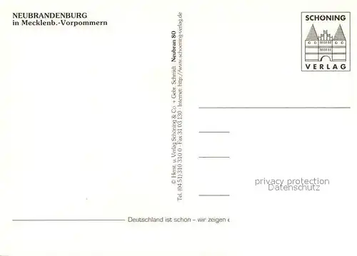 AK / Ansichtskarte Neubrandenburg Fritz Reuter Fangelturm Johanniskirche Friedlaender Tor Neubrandenburg