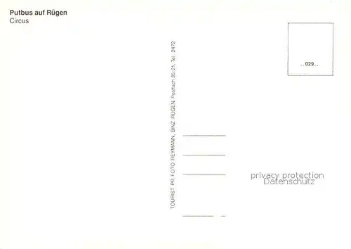 AK / Ansichtskarte Putbus_Ruegen Fliegeraufnahme Circus  Putbus Ruegen
