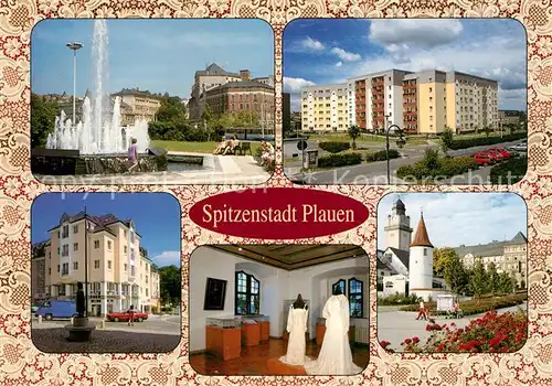 AK / Ansichtskarte Plauen_Vogtland Tunnel Anton Kraus Strasse Rathaus Plauen_Vogtland