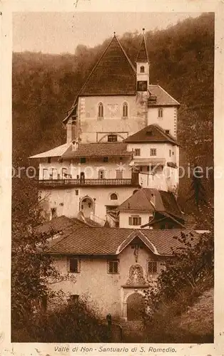 AK / Ansichtskarte Predaia Valle di Non Santuario di San Romedio Kloster Predaia
