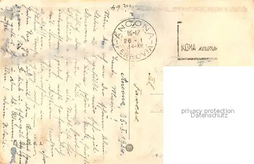 AK / Ansichtskarte Ancona Panorama Ancona