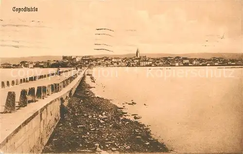 AK / Ansichtskarte Capodistria Mole Capodistria
