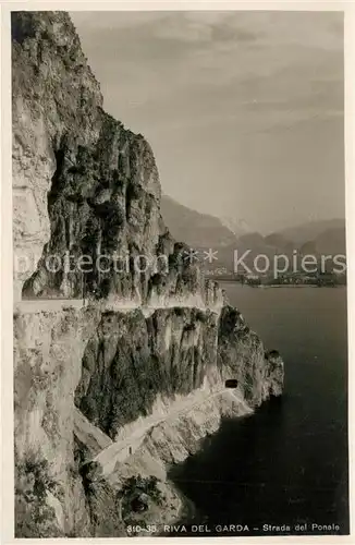 AK / Ansichtskarte Riva_del_Garda Strada del Ponale Riva_del_Garda