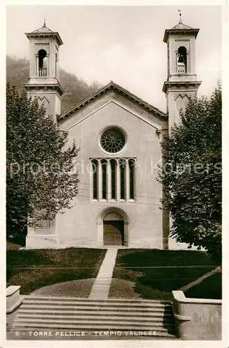 AK / Ansichtskarte Torre_Pellice Tempio Valdese Torre Pellice