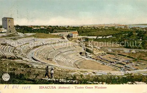 AK / Ansichtskarte Siracusa Teatro Greco Massimo Siracusa
