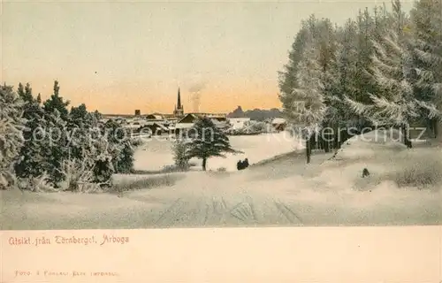 AK / Ansichtskarte Arboga Utsikt fran Toernberget Arboga