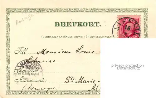 AK / Ansichtskarte Lysekil Motiv fran Gullmarfjorden Lysekil