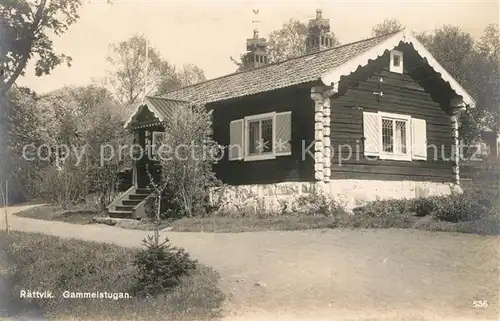 AK / Ansichtskarte Raettvik Gammelstugan Raettvik