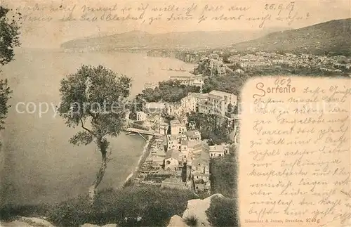 AK / Ansichtskarte Sorrento_Campania Panorama Sorrento Campania