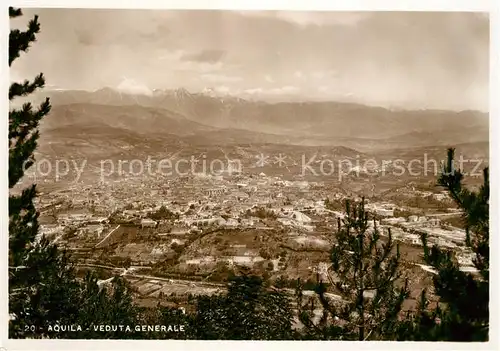 AK / Ansichtskarte Aquila_TI Veduta generale Aquila_TI