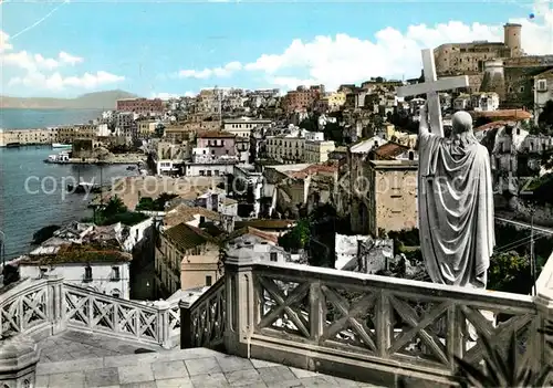 AK / Ansichtskarte Gaeta Panorama dell antica citta dalla scalea di San Francesco Gaeta