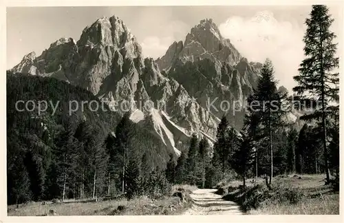 AK / Ansichtskarte Sesto_Sexten_Suedtirol Monte Scarparo Dolomiti di Sesto Sextener Dolomiten Sesto_Sexten_Suedtirol