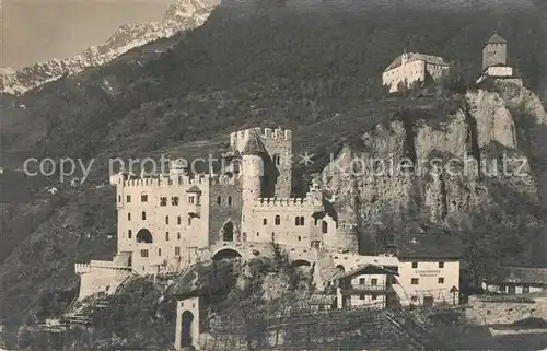 AK / Ansichtskarte Meran_Merano Castel Tirolo Schloss Tirol Meran Merano