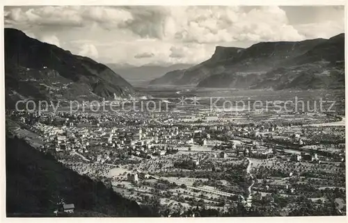 AK / Ansichtskarte Meran_Merano Panorama Vinschgau Meran Merano