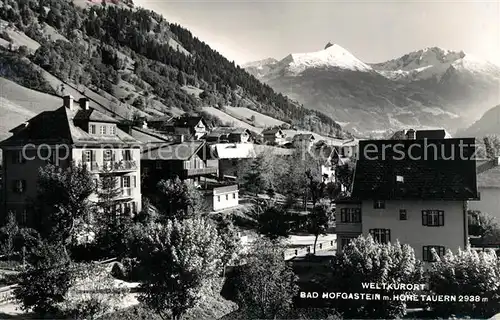 AK / Ansichtskarte Hofgastein Panorama Hohe Tauern Hofgastein