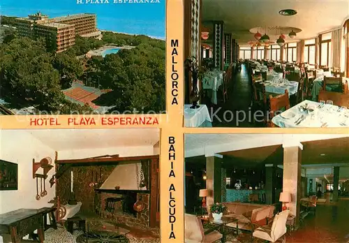 AK / Ansichtskarte Puerto_de_Alcudia Hotel Playa Esperanza Puerto_de_Alcudia