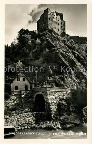 AK / Ansichtskarte Landeck_Tirol Schloss  Landeck Tirol