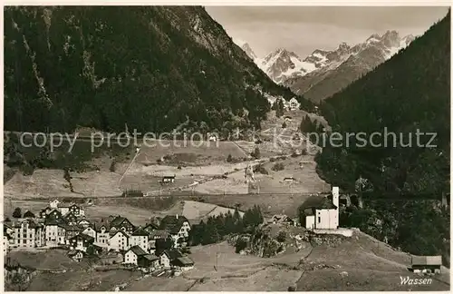 AK / Ansichtskarte Wassen_UR  Wassen_UR