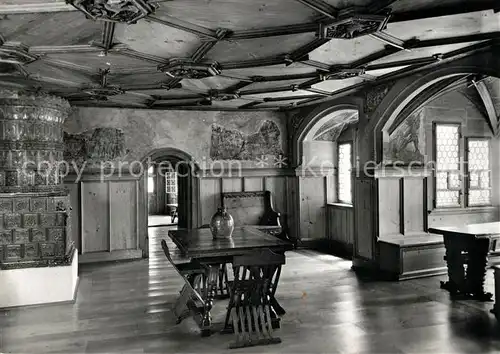 AK / Ansichtskarte Stein_Rhein Kloster St. Georgen Untere Abtstube Stein Rhein