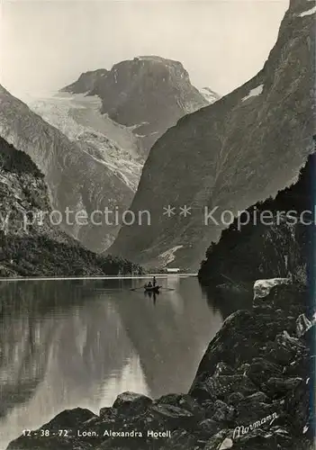 AK / Ansichtskarte Loen_Kjendalsbroe Alexandra Hotell Loen Kjendalsbroe