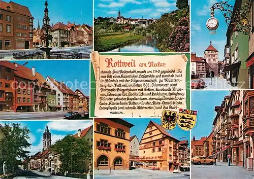 AK / Ansichtskarte Rottweil_Neckar  Rottweil Neckar