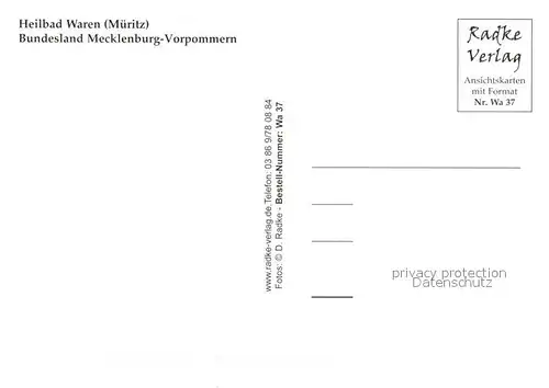 AK / Ansichtskarte Waren_Mueritz Dampfer  Waren Mueritz