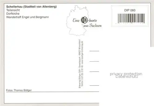 AK / Ansichtskarte Schellerhau Dorfkirche Wandertreff Engel Bergmann Schellerhau